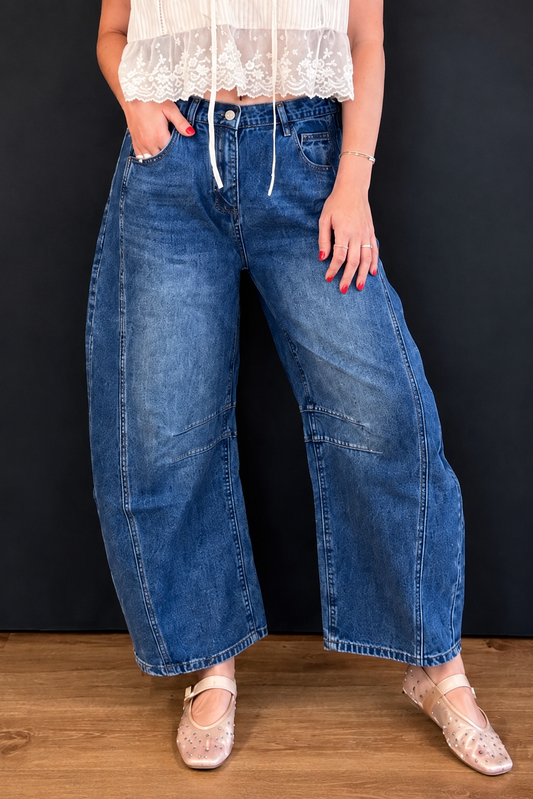 The Sutton Barrel Jeans